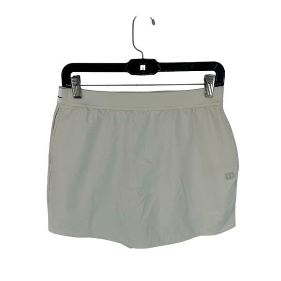 Wilson Sport Performance Skort Cream Size Medium Tennis Golf Athletic - Picture 1 of 9